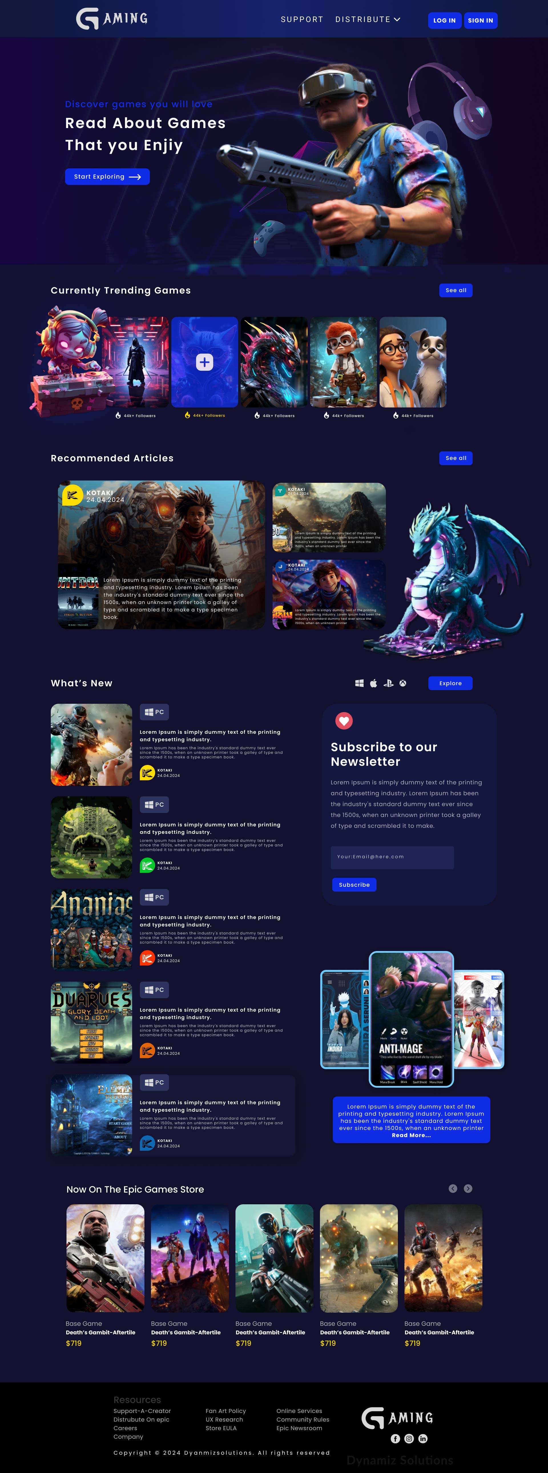 Gaming