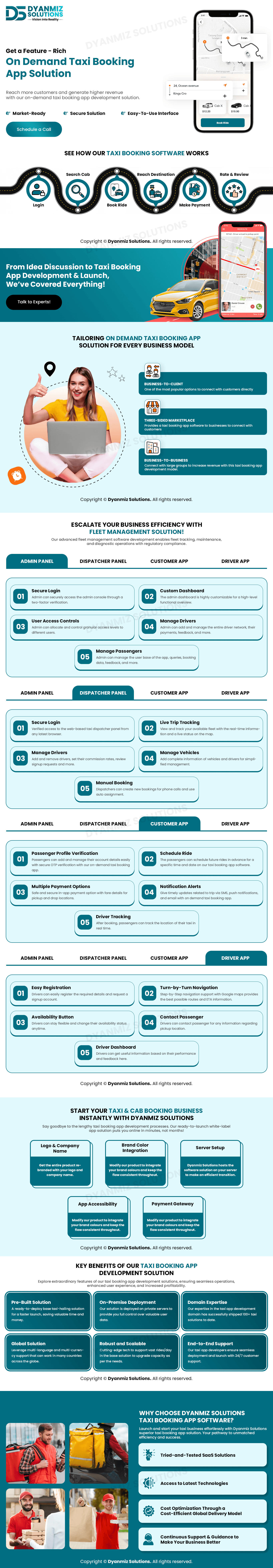 On Demand Taxi App Development
