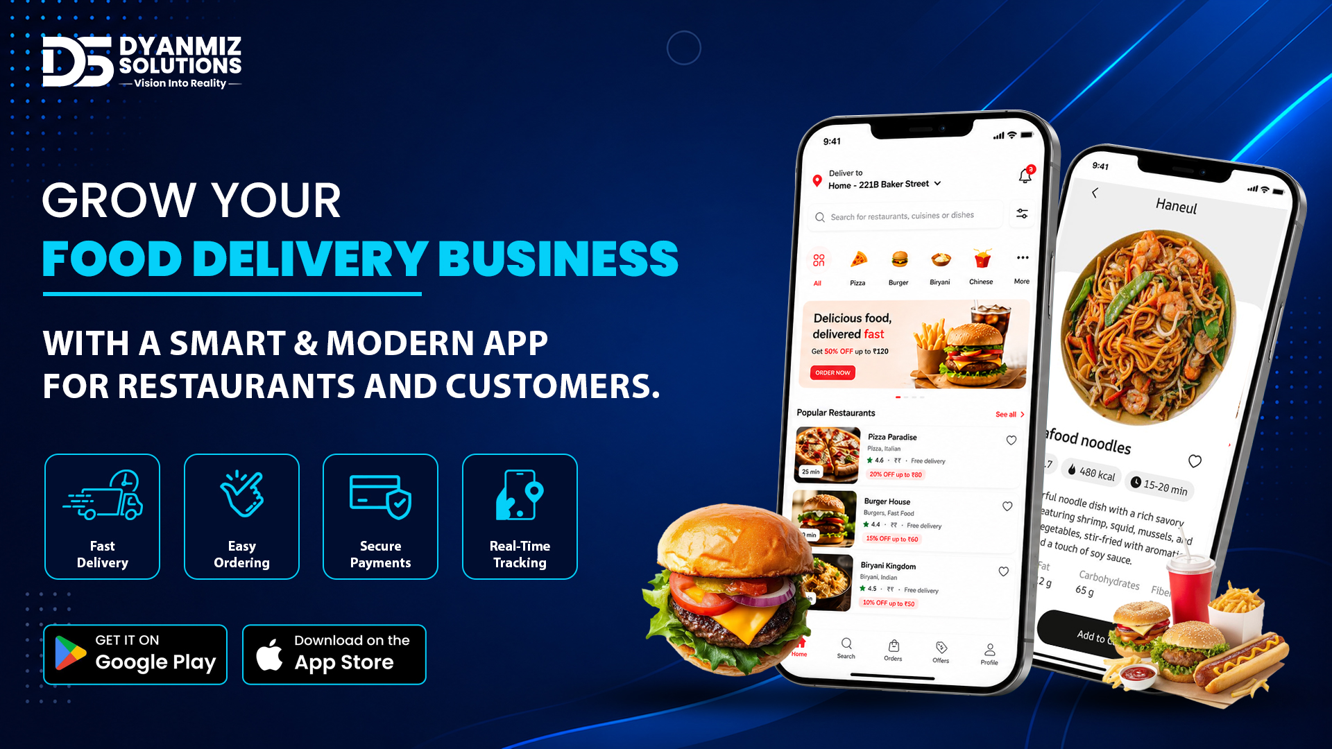 Food Delivery & Restaurant Apps